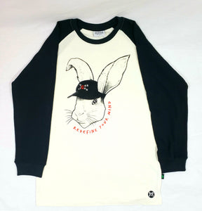 Herbivore Hare Baseball Top